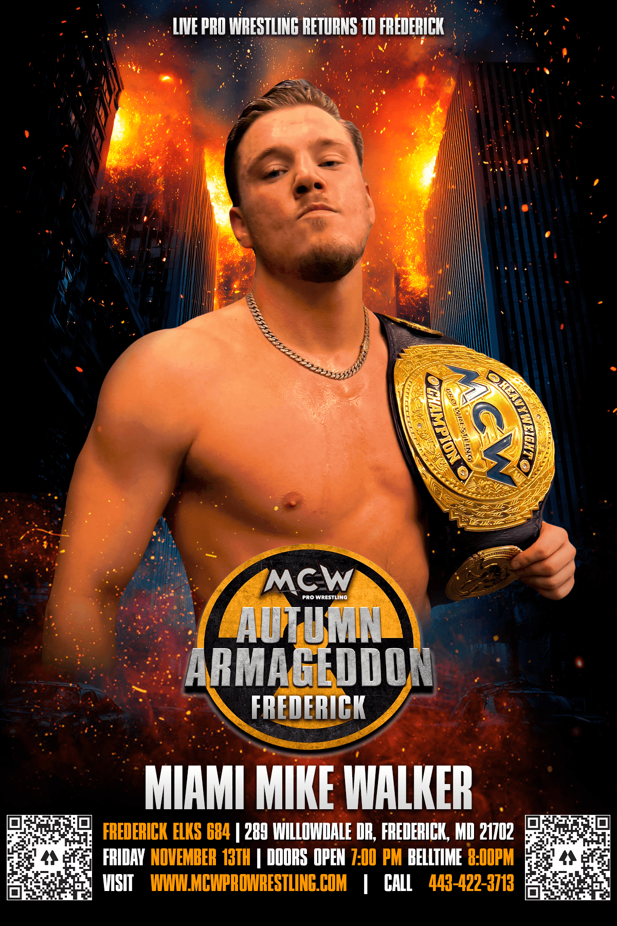 Autumn Armageddon - Frederick poster